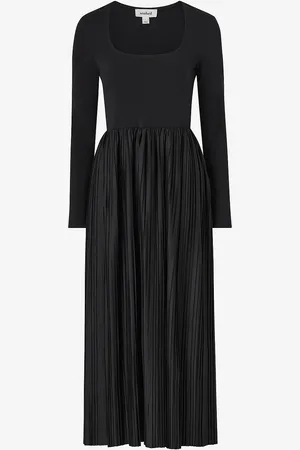 Soaked in Luxury Maxi kjole slSimone Plissé Dress