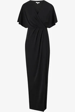 BUBBLEROOM Maxi kjole Wrap Slit Maxi Dress