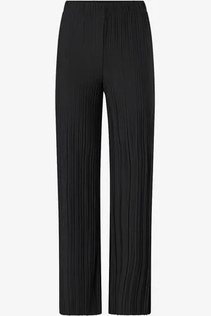 Gina Tricot Bukser Jersey Plisse Trousers
