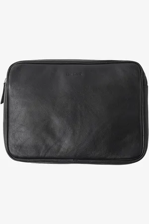 Les Deux Computertaske Leather Laptop Sleeve