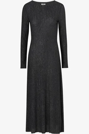 JDY Maxi kjole Amalfi L/S Pleat Dress Jrs Exp