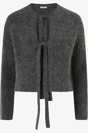 Gina Tricot Cardigan Knitted Tie Cardigan