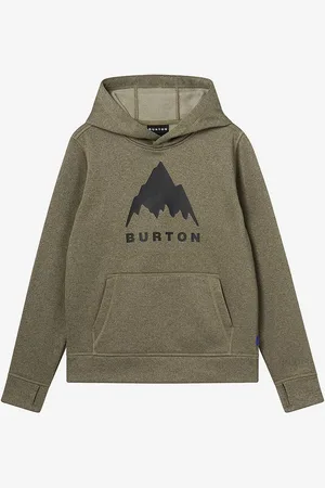 Burton Hættetrøje KD Oak PO Forest Moss Htr
