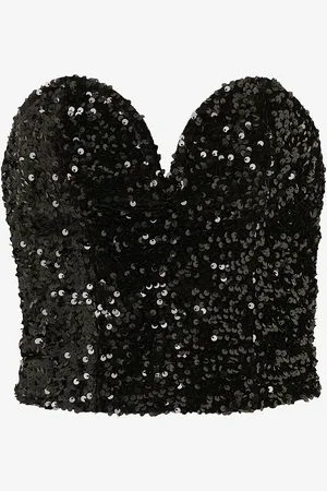 Gina Tricot Bustier Bella Deep v Sequin