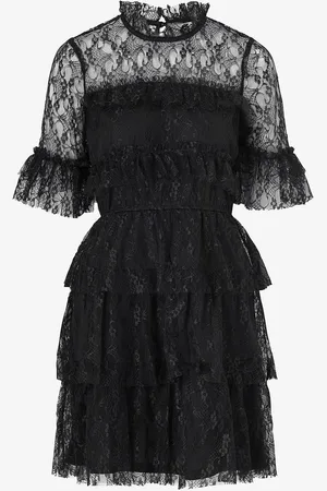 BUBBLEROOM Blondekjole Frill Lace Dress