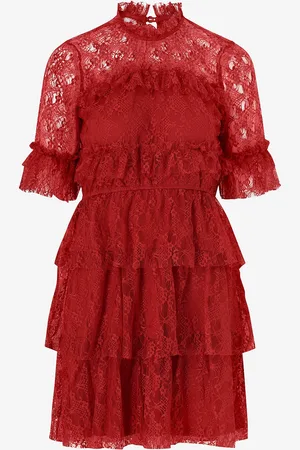 BUBBLEROOM Blondekjole Frill Lace Dress