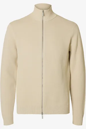 SELECTED Cardigan Slhdane LS Knit Structure Full Zip