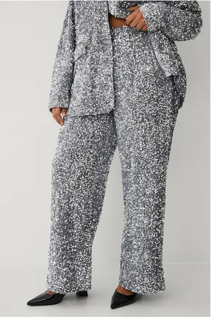 Zizzi Pailletbukser mPinca Pants