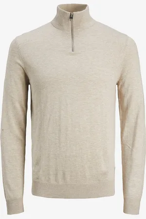 JACK & JONES Pullover jjeEmil Knit Half Zip Jnr
