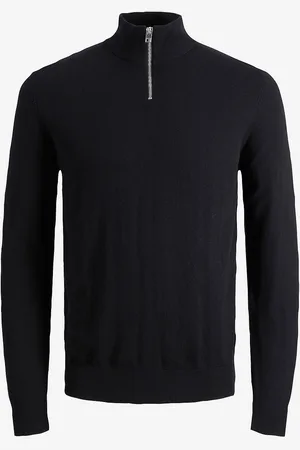 JACK & JONES Pullover jjeEmil Knit Half Zip Jnr