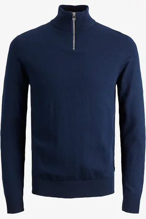 JACK & JONES Pullover jjeEmil Knit Half Zip Jnr