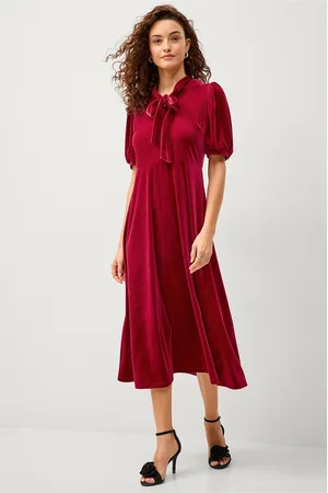 Jumperfabriken Fløjlskjole Selda Dress