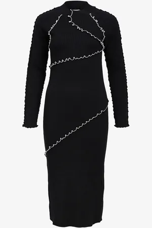 Object Kjole objJanne Knit Sli L/S Dress 136