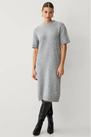 Gina Tricot Strikket T-shirt-kjole