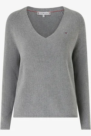 Tommy Hilfiger Trøje CO Cardi Stitch V-nk LS
