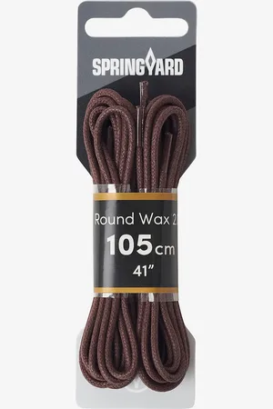Springyard Skosnører Round Wax 2.0