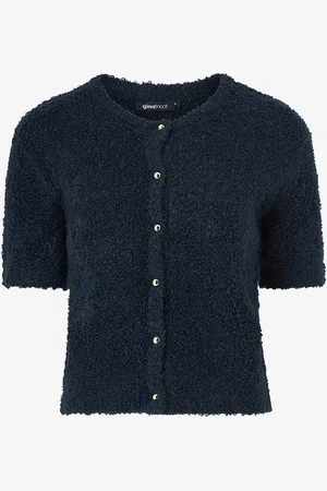 Gina Tricot Cardigan Knitted Boucle