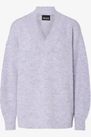 Pieces® Trøje pcNadina LS V-neck Knit
