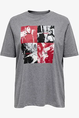 ONLY T-shirt carJimina Life 2/4 Boxy Tee Jrs