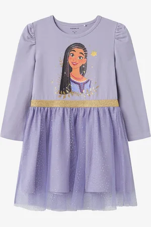 NAME IT Kjole nmfJurina Wish LS Tulle Dress