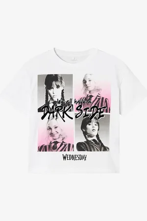 NAME IT T-shirt nkfOxa Wednesday SS Rlx Top Box