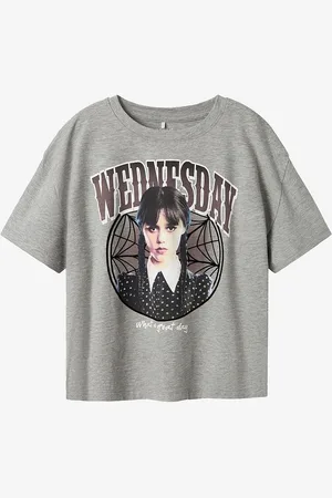 NAME IT T-shirt nkfOxa Wednesday SS Rlx Top Box
