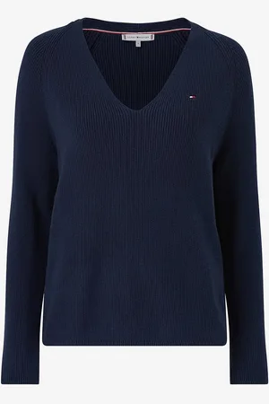 Tommy Hilfiger Trøje CO Cardi Stitch V-nk LS
