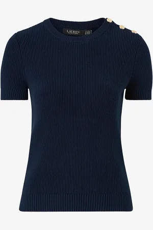 Ralph Lauren Trøje Combed Cotton-SS Sweater