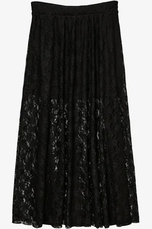 VERO MODA Blondekjole vmNelda HW Long Lace Skirt