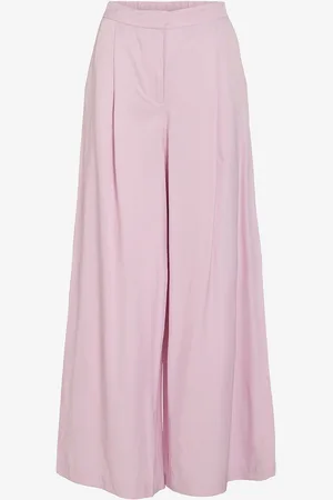 VILA Bukser viGry HW Pleated Wide Fit Pants