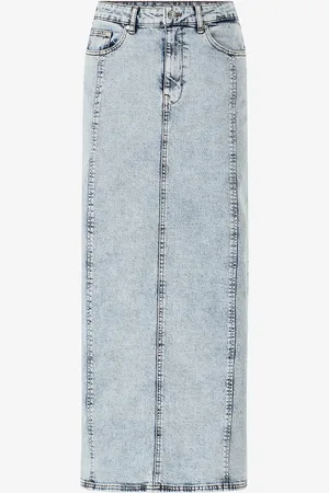 Gestuz Cowboynederdel TilliaGZ Long Skirt