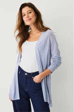 ELLOS Fintstrikket cardigan ( Frida) Cardigan Finetknited