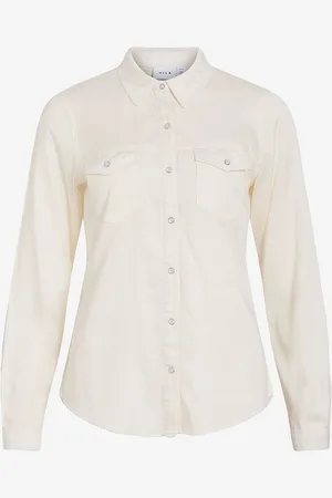 VILA Skjorte viBista Denim Shirt