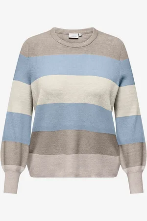 ONLY Trøje carNew Daria L/S Stripe Pullover Knt