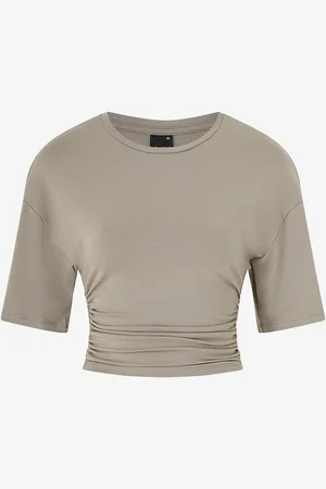 Gina Tricot Top Soft Touch Ruched Tee