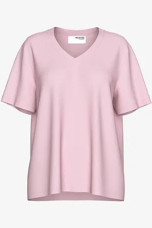 SELECTED Top slfEssential SS V-neck Tee