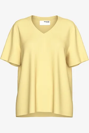 SELECTED Top slfEssential SS V-neck Tee