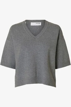SELECTED Trøje slfKamma 2/4 Knit V-neck