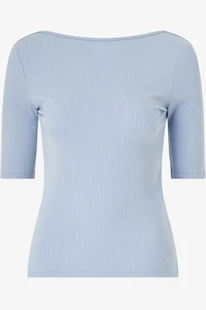 Calvin Klein Top Modal Rib Scoop Back Top