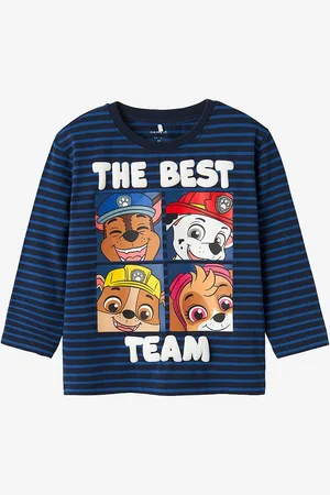 NAME IT T-shirt nmmJasper Paw LS Nreg Top