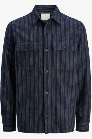 JACK & JONES Overskjorte jprcCraymond Spring Stripe Overshirt