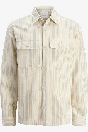 JACK & JONES Overskjorte jprcCraymond Spring Stripe Overshirt