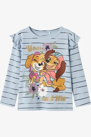 NAME IT Top nmfJulia Paw LS Top Box