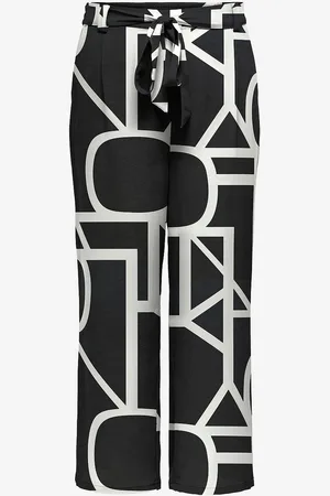 ONLY Bukser carLux Life Palazzo Ankle Pant