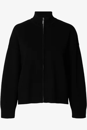 SELECTED Cardigan slfKamma Zipper LS Knit Cardigan