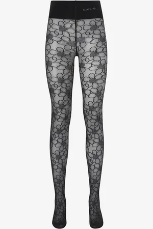 Swedish Stockings Strømpebukser Maja Flower Tights