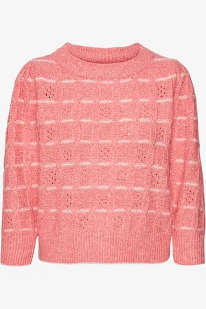 VERO MODA Trøje vmNewleonor 3/4 O-neck Pullover