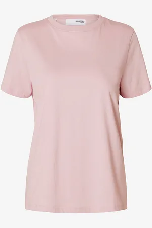 SELECTED Top slfMyessential SS O-neck Tee