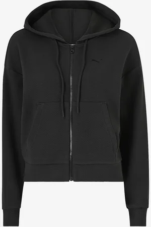 PUMA Hættetrøje HER Comfort Crop Full-zip Hoodie