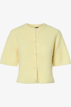 Pieces® Cardigan pcSilly SS O-neck Knit Cardigan